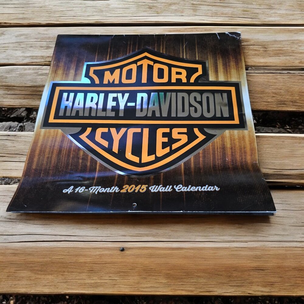 HARLEY DAVIDSON 2015 Photo's Pictures Motorcycles Collectible Calendar